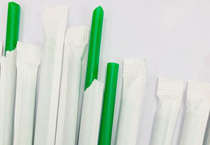 Disposable Green Plastic <b>Straws</b> 200mm Length 8mm Diameter Plastic <b>Drink</b> <b>Straws</b> <b>for</b> Party Use Minimalist Style - Product Image 2