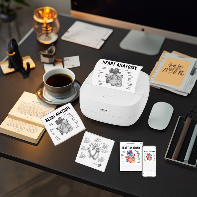 Wholesale Portable Mini Thermal Printer for Photos Receipts Sticker Labels Mobile Inkless B23 Thermal Printer