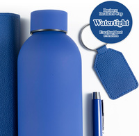 Ensemble de bloc-notes A5, agenda professionnel en PU rigide avec stylo, tasse thermos et boîte cadeau, bloc-notes personnalisé avec logo d'entreprise, promotion