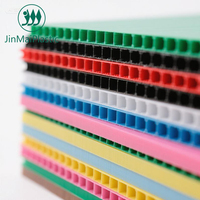 Plaques en plastique PP ondulé léger JinMai JM - Taille personnalisée (2-10 mm) - Écologiques, recyclables, imperméables, certifiées ISO9001