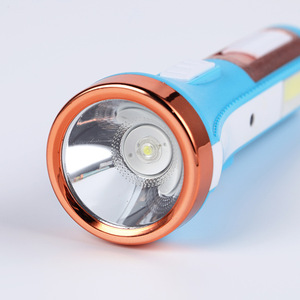 ไฟฉาย LED แบตเตอรี่แบบชาร์จไฟได้สำหรับใช้งานกลางแจ้งพร้อมแหล่งกำเนิดแสงสีขาววัสดุ ABS - Product Image 5