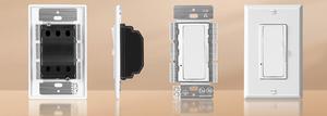 Interrupteur mural minimaliste blanc en plastique, commande tactile unipolaire, 15A 120V IP20, interrupteur à bascule Decora - Product Image 5