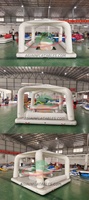 Plate-forme gonflable flottante faite sur commande d'usine d'OEM Yachts Gonflables
