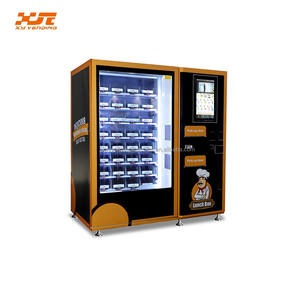 Máquina Expendedora <span class=keywords><strong>de</strong></span> alimentos calientes con calefacción y refrigeración automática XY, pago con código QR hecho <span class=keywords><strong>de</strong></span> acero duradero y metal para alimentos frescos - Product Image 2