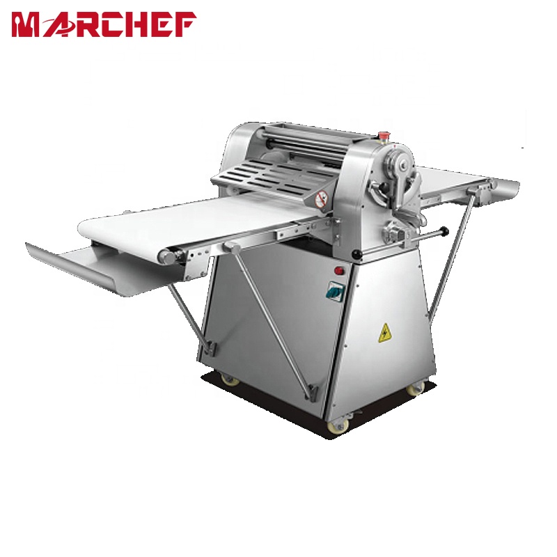 Professional CE stainless steel automatic bakery roller fondant dough sheeter
