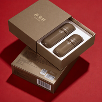 Boîte cadeau magnétique pliable en carton ondulé rigide écologique personnalisée pour bougie, parfum, avec gaufrage UV, dorure à chaud, échantillon gratuit