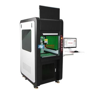Machine de marquage <span class=keywords><strong>Laser</strong></span> 15mm, couverture de sécurité Mopa 60W, pour gravure des couleurs sur l'acier inoxydable et le métal - Product Image 3