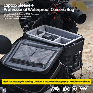 Rhinowalk Fortress X 22L Sac pour appareil photo interne, étui intérieur rembourré et étanche pour DSLR/Drone/<span class=keywords><strong>Lens</strong></span> Storage - Product Image 4