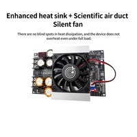 Amplificateur de puissance audio PW1500, alimentation dédiée à courant continu 10-32V vers 24V-50V 50A, faible ondulation, pleine puissance