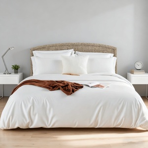 Ensemble <span class=keywords><strong>de</strong></span> draps <span class=keywords><strong>de</strong></span> qualité hôtelière supérieure, 4 pièces (drap-<span class=keywords><strong>housse</strong></span>, drap plat, taies d'oreiller), design doux, respirant, ensemble <span class=keywords><strong>de</strong></span> literie <span class=keywords><strong>de</strong></span> luxe - Product Image 1