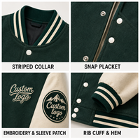 Veste de baseball bomber universitaire personnalisée pour homme, en cuir, avec broderie chenille de haute qualité, fabriquée par un fabricant OEM.
