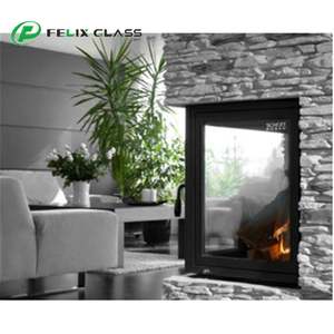 Vidrio para Chimenea FELIX Industrial, Resistente a Altas Temperaturas, Absorbente de Calor, para Láminas Transparentes/Puertas de Vidrio para Chimenea - Product Image 2