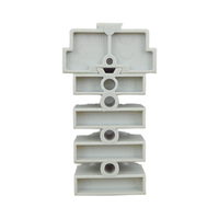 Bloque de Terminales para Fusibles BELEKS de 5 Polos y 250V con Protectores de Cables, Fusible de 5x20mm, Carcasa de Poliamida 66 (V2), Terminales de Cobre