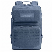 Sac à dos tactique grande capacité LAMGOYI, imperméable, pour la gym, système MOLLE, sac à dos de sport pour l'entraînement physique
