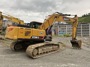 รถขุดตีนตะขาบ SANY SY200C มือสอง ยี่ห้อจีน รุ่นใช้งานหนัก พร้อมเกียร์มอเตอร์และปั๊ม กำลัง 118 กิโลวัตต์ - Product Image 1