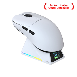 เมาส์เกมมิ่งไร้สาย Aj159 โหมดสามรูปแบบ ไฟ RGB ด้านหลัง พร้อมเซ็นเซอร์ Paw3950 ออกแบบมาสำหรับเกมเมอร์ Ajazz - Product Image 4