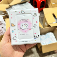 2026 Goss Mini 1 Pocket 28card Slot Collect Popular New Style Kpop Merchandise Product Album with Acrylic Pendant