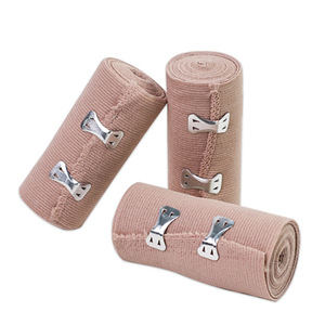 Fascia Elastica Compressiva ad Alta Elasticità per Fornitura Diretta Transfrontaliera, Colore Pelle Personalizzabile, per <span class=keywords><strong>Fissaggio</strong></span> Ferite, Bracciale <span class=keywords><strong>di</strong></span> Emergenza in Gomma, Certificazione CE - Product Image 1