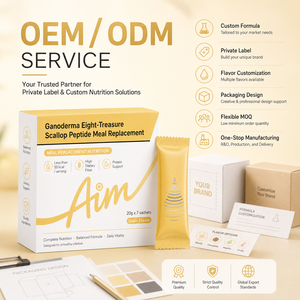 OEM ODM Etiqueta Privada Polvo Sustituto <span class=keywords><strong>de</strong></span> Comida Alto en Fibra y Proteína con <span class=keywords><strong>Ganoderma</strong></span> <span class=keywords><strong>Lucidum</strong></span> y Péptidos <span class=keywords><strong>de</strong></span> Vieira, Grado Alimenticio <span class=keywords><strong>para</strong></span> Pérdida <span class=keywords><strong>de</strong></span> <span class=keywords><strong>Peso</strong></span> - Product Image 3