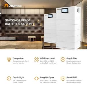 30 kWh LiFePO4 Lithium Battery Stackable All-In-One Home <b>Energy</b> <b>Storage</b> <b>System</b> Hybrid Grid IP65 Protection CAN Communication - Product Image 2