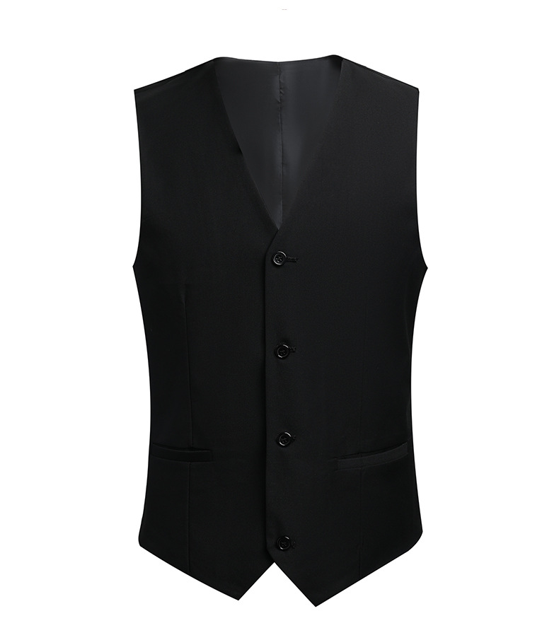 Gilet noir coloré