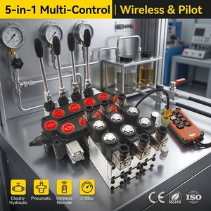 Válvula de Control Electrohidráulica ZT-L20 de 4 Vías y 315 Bar, Válvula Direccional Proporcional para Excavadora, Grúa Agrícola - Product Image 1