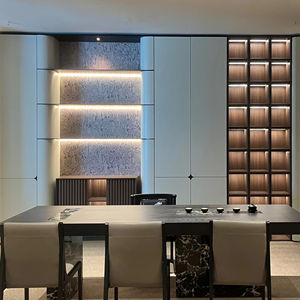 Mueble Moderno de Madera Maciza para Sala de Estar, Mueble de Almacenamiento, Estantes de Exhibición para Oficina - Product Image 1