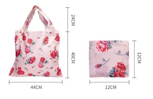 Wholesale Reusable Folding Shopping Bag Custom Environmental Protection Logo Shopping Bag Fold <b>Extra</b> <b>Large</b> Reusable Shopping Bag - Product Image 5