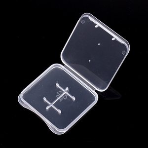 Boîte blanche en plastique PP commutateur boîte de rangement de <span class=keywords><strong>carte</strong></span> de jeu unique boîte de rangement de <span class=keywords><strong>carte</strong></span> <span class=keywords><strong>SD</strong></span> TF CF pour cartes mémoire - Product Image 4