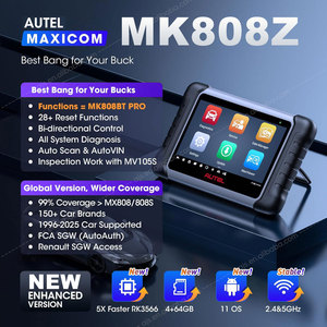เครื่องสแกนระบบรถยนต์ MaxiCOM MK808Z OBD2 แบบมืออาชีพ รองรับการสแกนระบบเต็มรูปแบบ อุปกรณ์สแกนรถยนต์อเนกประสงค์ - Product Image 3