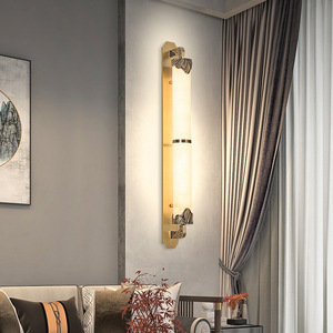 Chinese Style <b>Wall</b> Lamp Led E27 <b>Switch</b> Control For Living Room Tea Room Background <b>Lighting</b> - Product Image 2