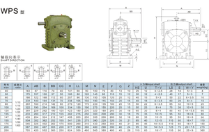 WPA <span class=keywords><strong>135</strong></span> Worm hộp số dọc Worm Gear tốc độ giảm tốc động cơ điện với Worm Drive giảm hộp số - Product Image 5