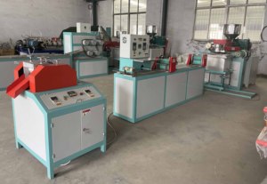 شبكة تعبئة بطاطس الثوم والبصل ببرغي واحد PP مكونات PLC معالجة البلاستيك بنواة البولي إيثيلين - Product Image 6