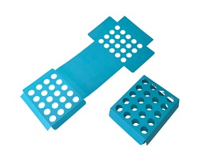 Tùy chỉnh tráng giấy bao bì hộp với Divider lỗ Matt cán và dập nổi cho thực phẩm truy cập hàng đầu hiển thị - Product Image 5