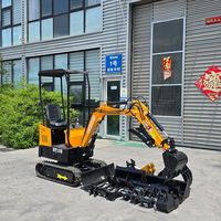 Mini pelle à lame optionnelle DDP, mini-excavatrice la plus vendue en Chine, certifiée CE EPA EURO 5