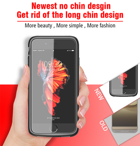 2023 xu hướng 5000mAh thông minh không dây siêu mỏng trường hợp pin cho <span class=keywords><strong>iPhone</strong></span> 6 cộng với/<span class=keywords><strong>6S</strong></span> cộng với/7 cộng với/8 cộng với USB giao diện đầu vào sạc - Product Image 3