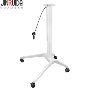 Jin rui da Heavy-Duty di động khí nén Lift cột bàn khung với có thể khóa bánh cho nghiên cứu bảng và đứng bàn - Product Image 2