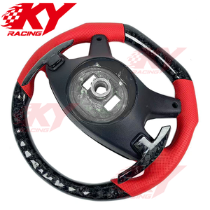 Volant de voiture sport en fibre de carbone forgé sur mesure pour Mercedes-Benz Classe G GL ML G350 G550 G63 W463 X166 AMG - Product Image 3