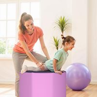 Peralatan Latihan Busa PVC Oktagonal Grosir Kustom OEM ODM Peralatan Keterampilan Bermain dan Berguling untuk Bayi