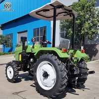 Livraison Gratuite Tracteur 4x4 FULCORE à Chariots Avant et Arrière Réglables, Forte Traction pour le Labour Agricole