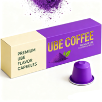 Dosettes de café Ube personnalisées Dosettes UBE organiques Capsules UBE OEM