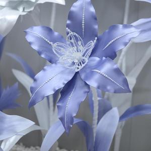 C660 vendita calda gigante EVA <span class=keywords><strong>fiori</strong></span> <span class=keywords><strong>fiori</strong></span> artificiali gruppo per la visualizzazione di finestre decorazione di nozze sfondo decorazione della casa - Product Image 5