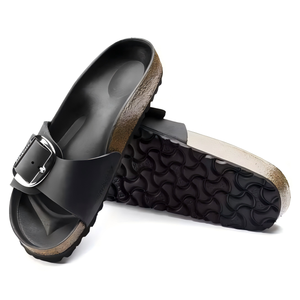Sandali Unisex con Fibbia Grande in Sughero, Ciabatte Regolabili in Pelle, Pantofole Ortopediche Estive per Uomo e Donna - Product Image 3