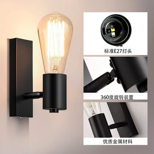 Modern Industrial Amber LED Wall Lamps Crystal Dome Shade Base <b>Touch</b> Control Dimmable Balcony <b>Lighting</b> 3-Year Warranty - Product Image 4