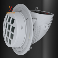 Lumière LED encastrée à effet papillon avec laser vert, lampe rotative à commande vocale DMX AC90-240V pour discothèque, événements KTV