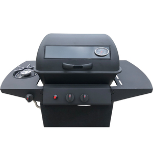 Jiashida chất lượng tốt nhất sơn di động BBQ gas nướng nhà máy 2 + 1 đầu đốt BBQ gas nướng ngoài trời cắm trại BBQ gas nướng - Product Image 3