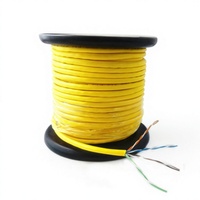 Cable LAN de Alta Velocidad UTP/FTP Cat5e Cat6 con Código de Color