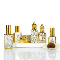 Flacon de parfum de luxe de style arabe du Moyen-Orient, Dubaï, en verre, 15 ml, avec boîte d'emballage pour attar, à bon prix