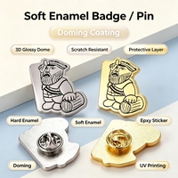 Pin de Esmalte Duro Personalizado al por Mayor de Fábrica, con Forma de Figura de Dibujos Animados, para Regalo de Eventos, Insignia Metálica Personalizada de Calidad Premium