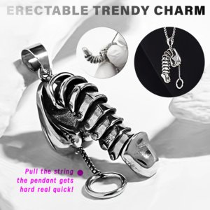 Collana con Ciondolo a Forma di Pene per Adulti, Gioiello Divertente da <span class=keywords><strong>Uomo</strong></span>, Accessorio Creativo, Regalo Originale - Product Image 3